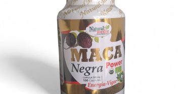 Maca Negra 100 Caps. x 500 Mg.