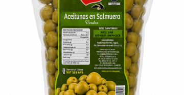 Aceituna Verde Envasada 1kg. - La Arequipeñita