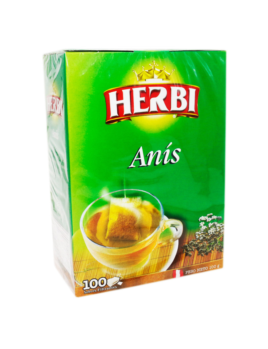 Herbi - Anís Grande X 16 Display X 100 Sobres