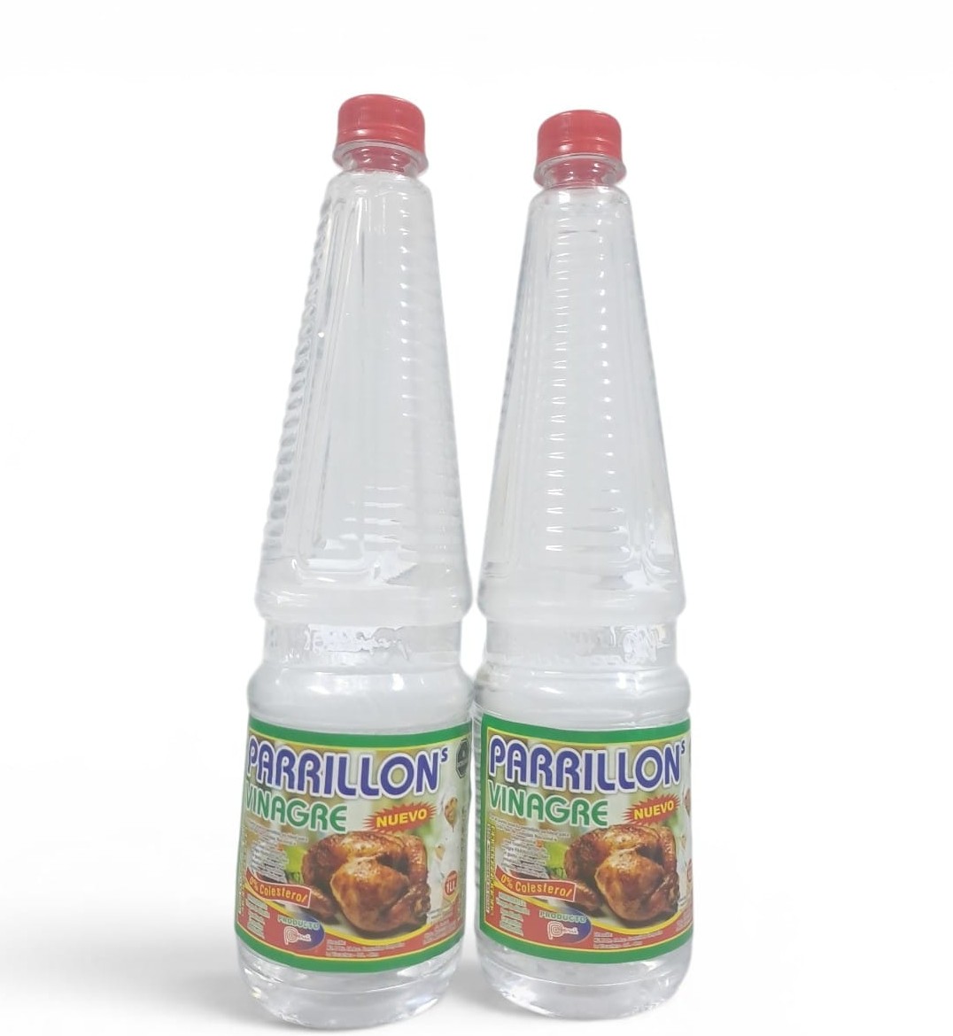 Vinagre - Parrillón Blanco De 1 Lt Caja X 12 Uni