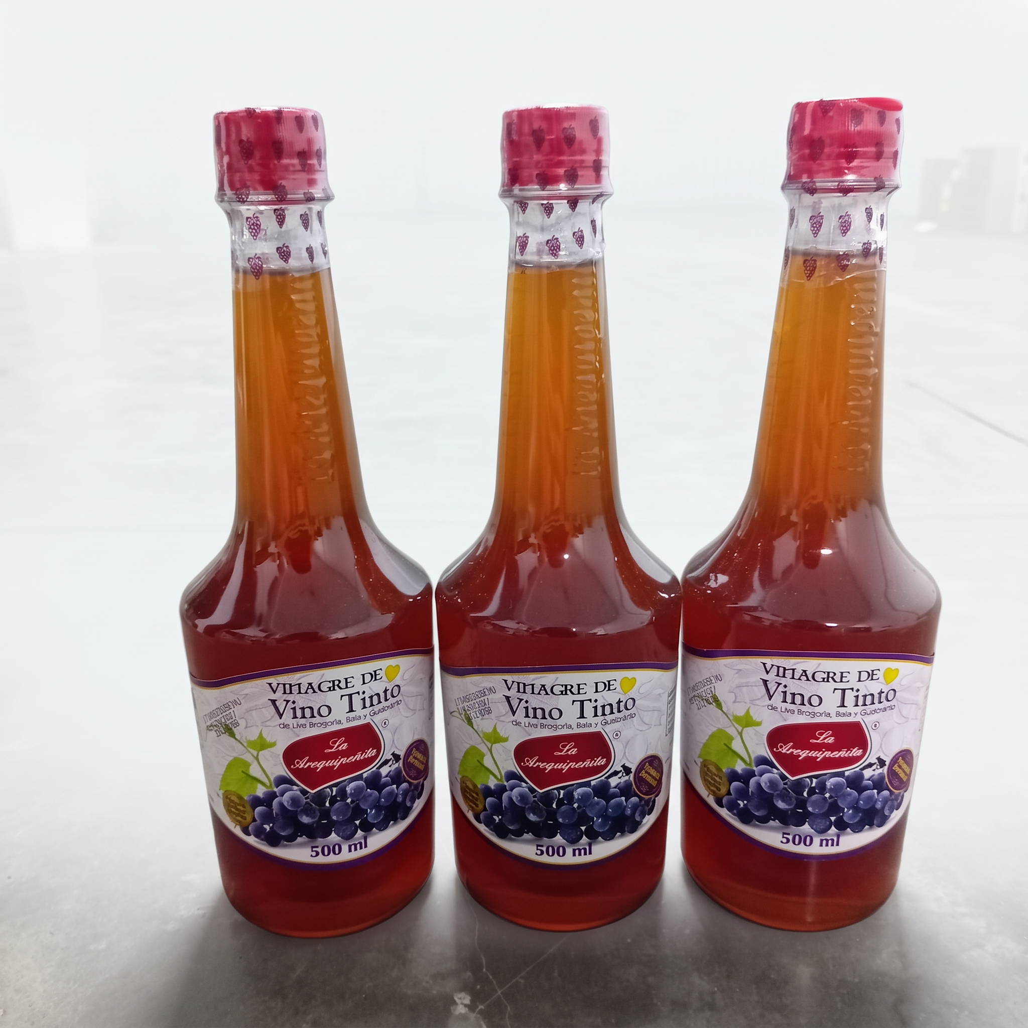 Vinagre De Vino Tinto - La Arequipeñita 500 Ml